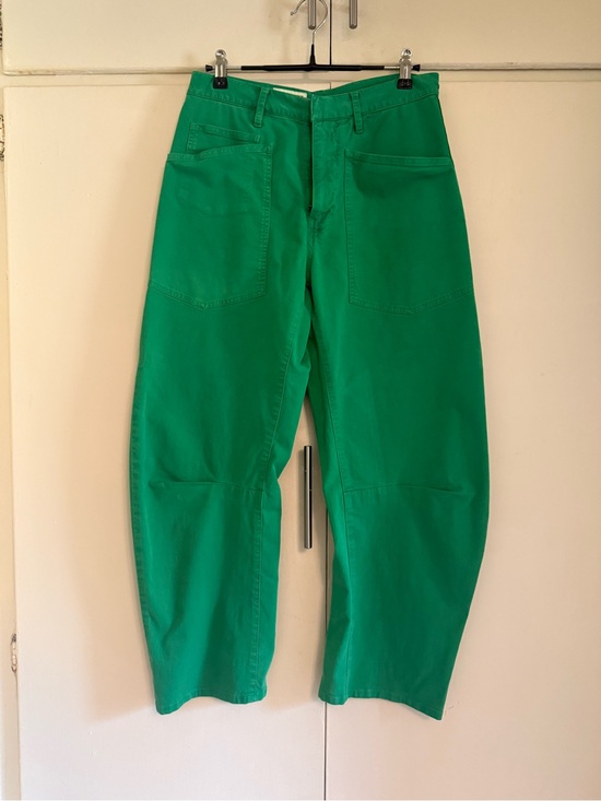 Nili Lotan Pants - Nili Lotan Barrel Leg Perfect Pant